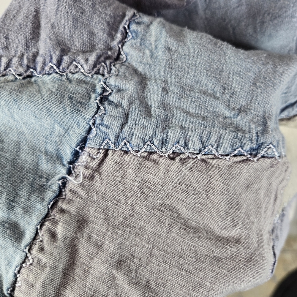 Vtg Sacred Threads Patchwork Hippie Boho Sundress - image 6